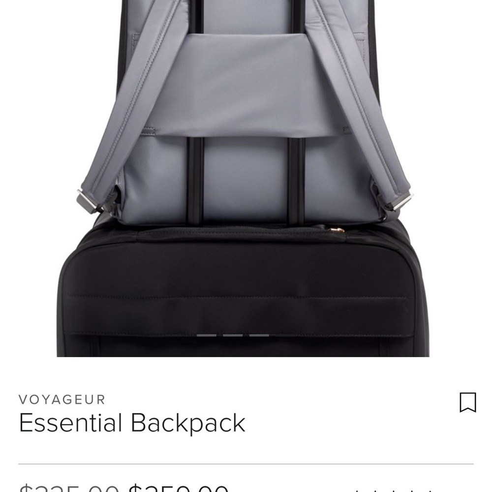 Tumi Voyager Essentials Gray Backpack - image 3